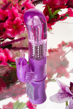 Ротационно-клиторальный стимулятор A-Toys High Tech Vibrator (8 режимов вибрации, 4 ротации) (Цвет: фиолетовый)