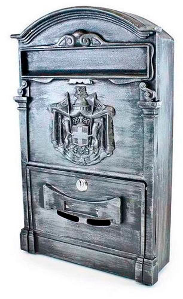 Почтовый ящик №4010В старое серебро
