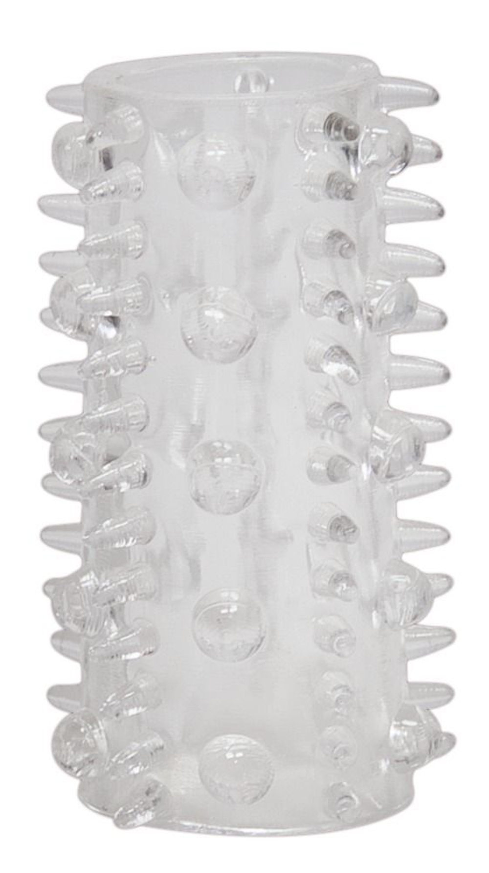 Набор из 6 насадок с шипиками Red Roses (Цвет: прозрачный)