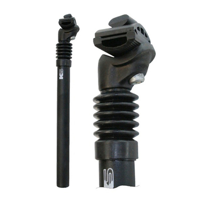 Штырь подседельный амортизационный 328.6x400мм, 1 болт, чёрный, 490г. KSP-525 28.6