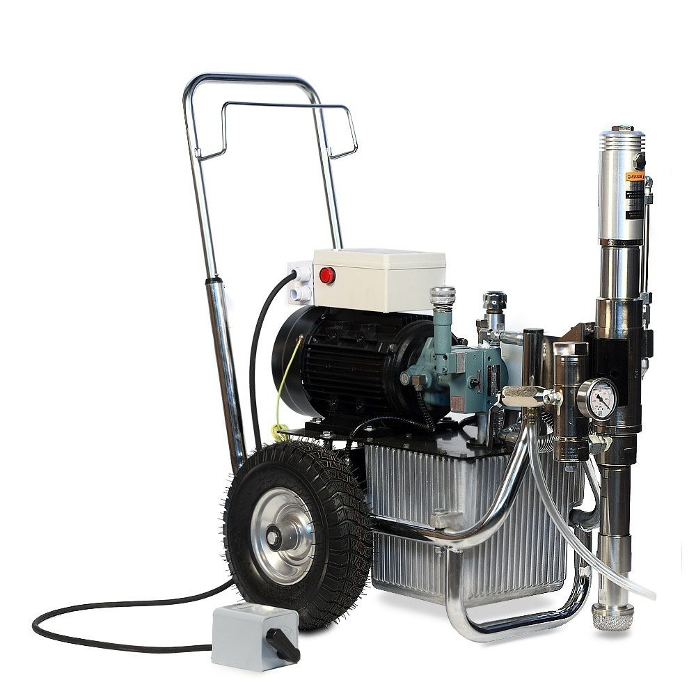 Безвоздушный окрасочный аппарат HYVST SPT 8900E