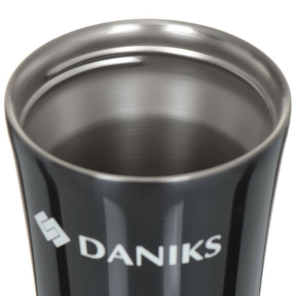 Термокружка нерж, 0.45 л, Daniks, г-фит, SL-NT015-met-grpht