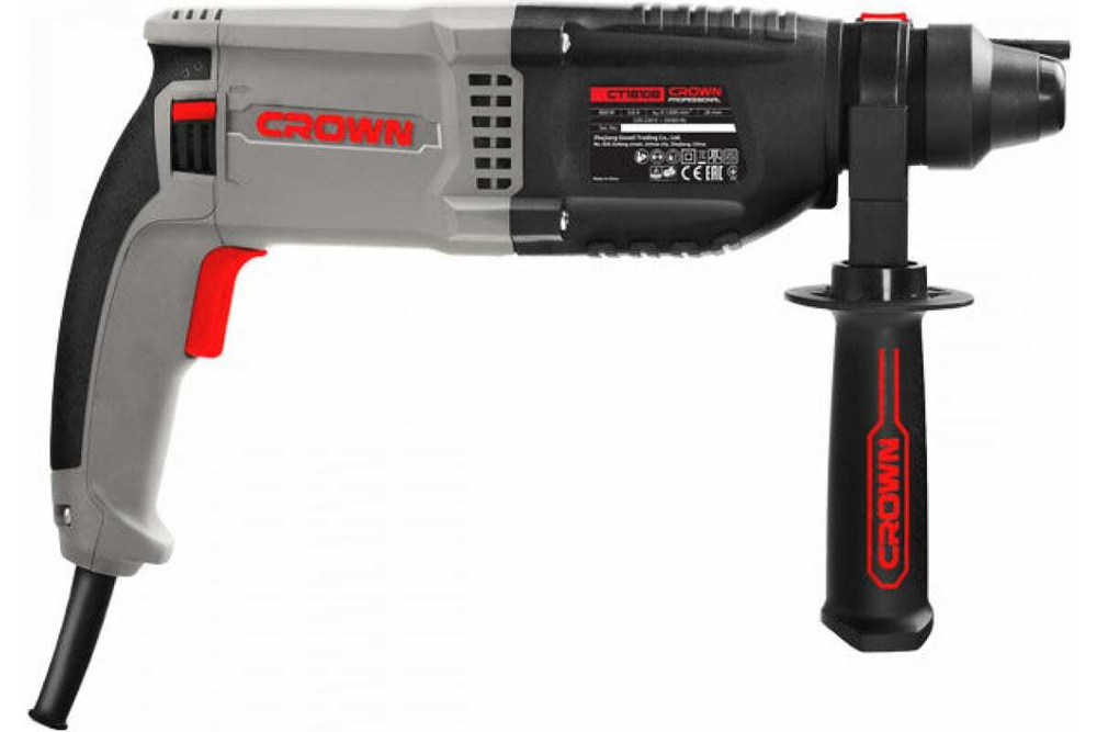 Перфоратор SDS+ CROWN CT18116 BMC 1050Вт 4,8Дж 0-750об/мин