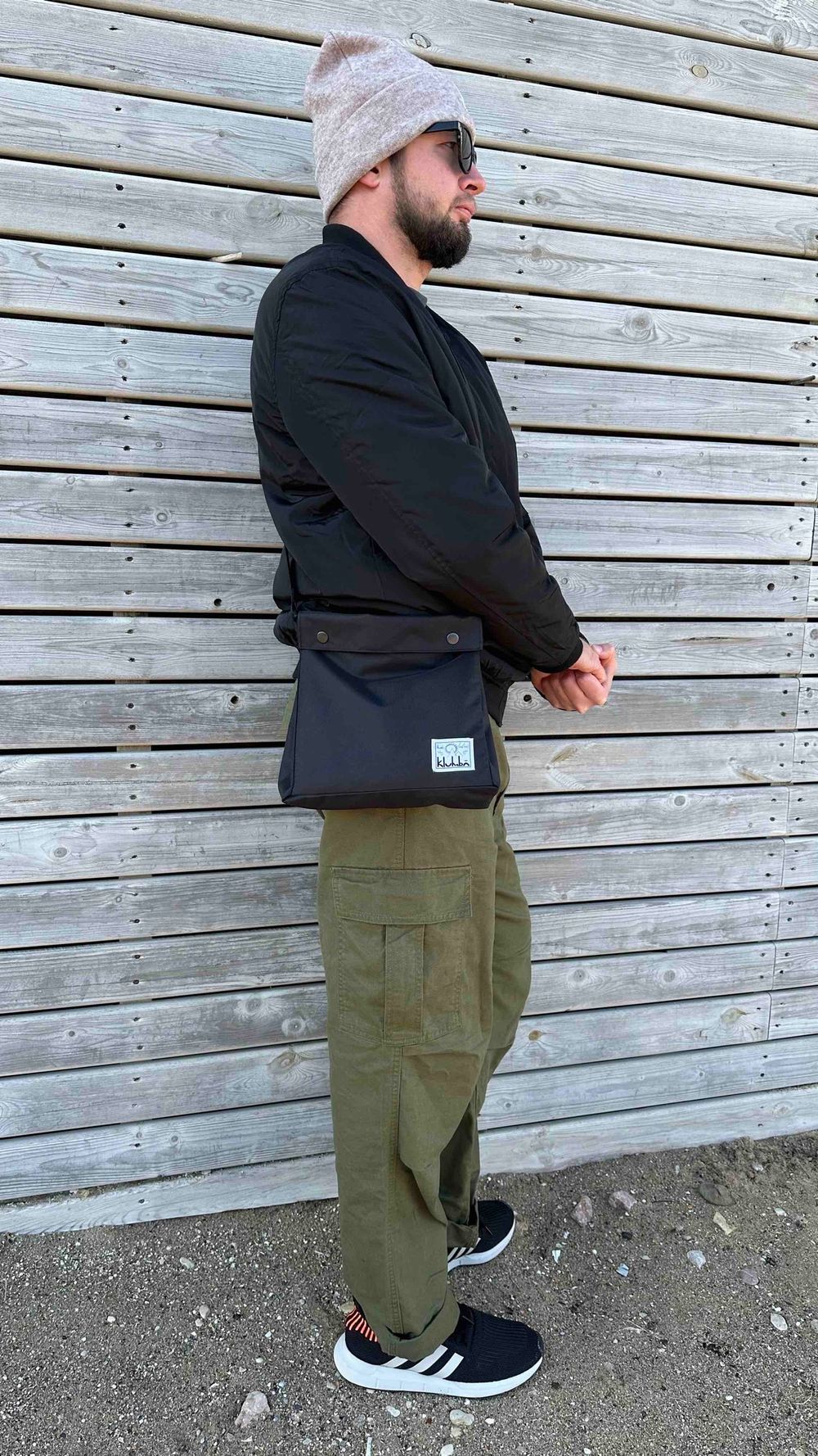 Сумка Klumba Конверт M черная