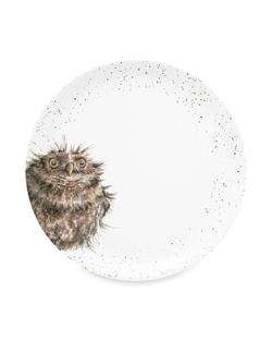 Тарелка обеденная 26.5см Royal Worcester Забавная фауна Сова