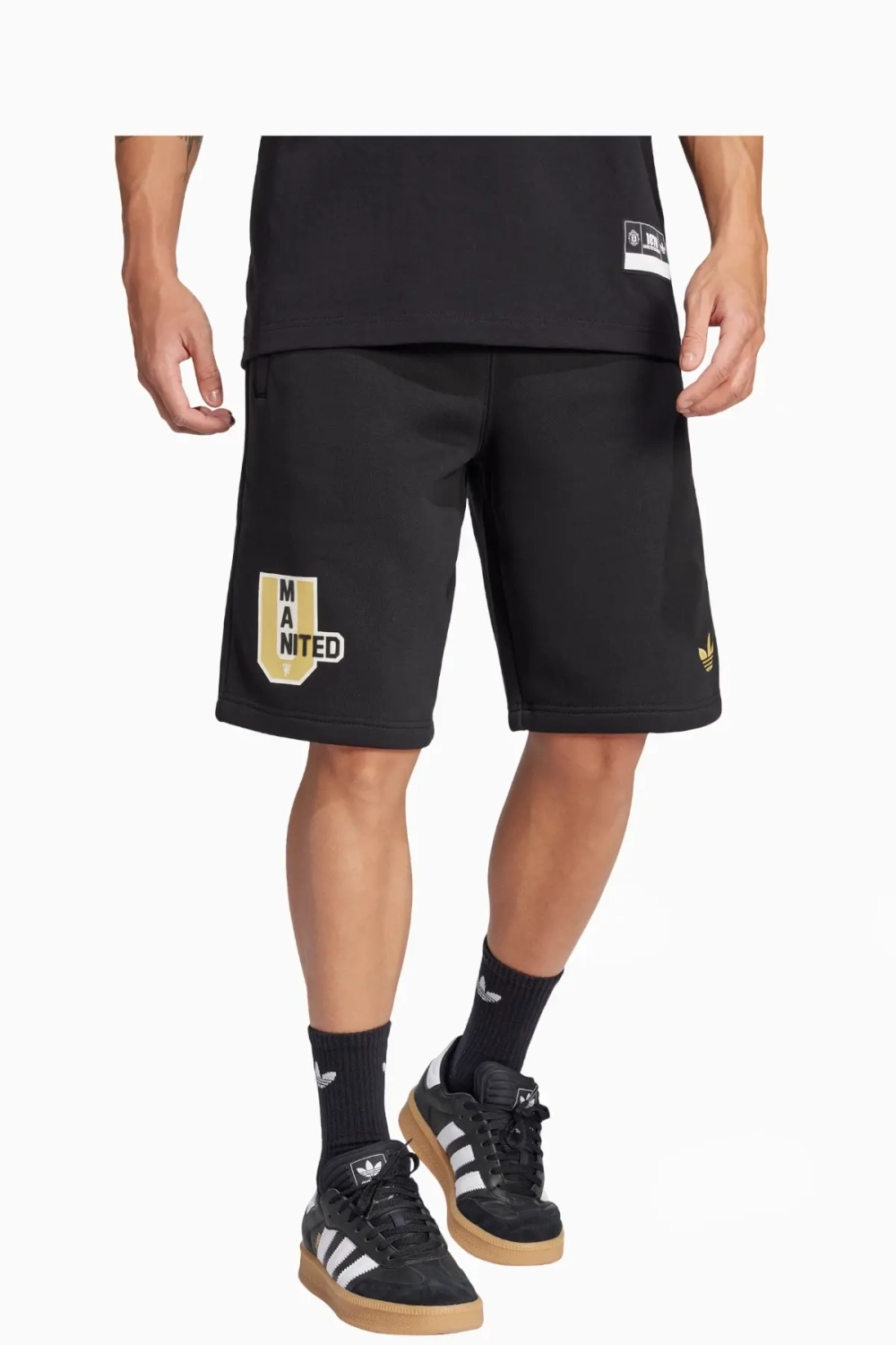 Шорты adidas Manchester United 24/25 VRCT - черный
