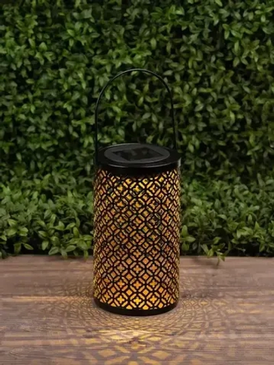 Светильник на солнечной батарее уличный подвесной ЭРА ERASF22-44 Орнамент 19 см