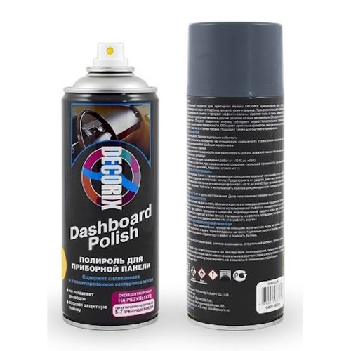 Полироль д/приборной панели аэроз. DECORIX MobiCAR  ваниль глянц. 400мл / 0508-02 МС