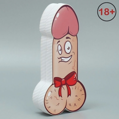 Подарочная коробка «Джентльмен» - 12х26х5 см. (Цвет: разноцветный)