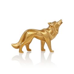 Статуэтка Волк - фигурка из бронзы