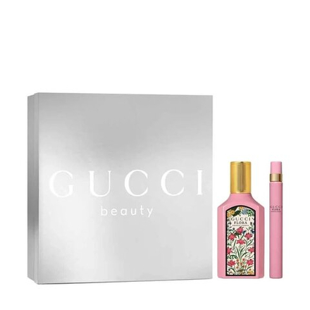 Парфюмерный набор Gucci Gorgeous Gardenia + Miniatur 50 мл + 10 мл