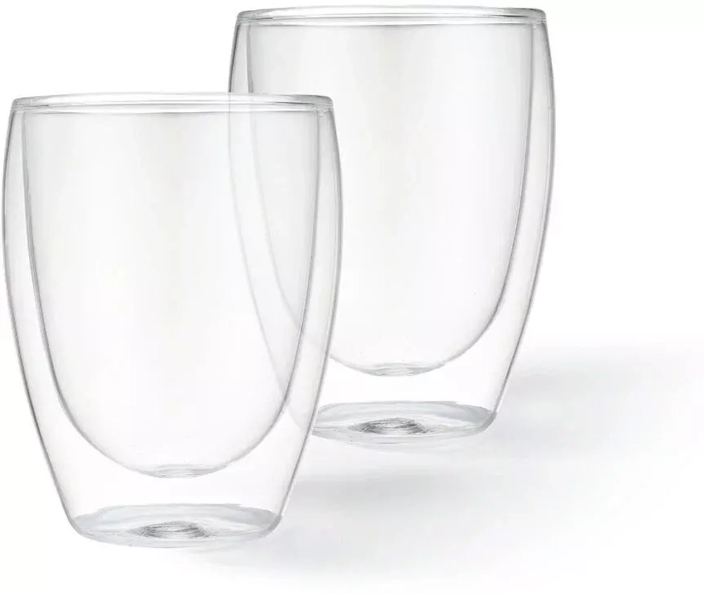 Набор стаканов с двойными стенками ROMANO 2шт, 300мл.