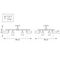 Комплект с потолочной люстрой Lightstar Rullo (571728+214436-4+214486-4) LR728364864