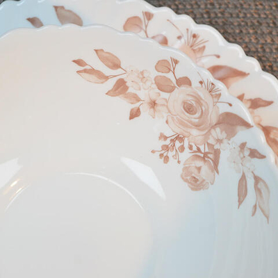 Столовый набор 19 предметов "Фантазия" стеклокерамика, Jewel