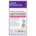 New Chapter, Perfect Postnatal, мультивитаминный комплекс, 192 вегетарианских таблеток