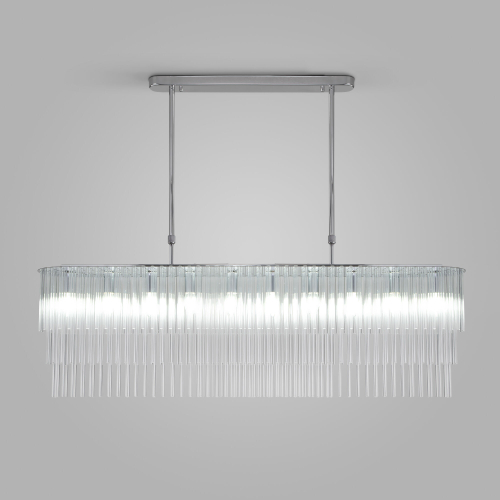 Умная подвесная люстра со стеклянным рассеивателем 487/10