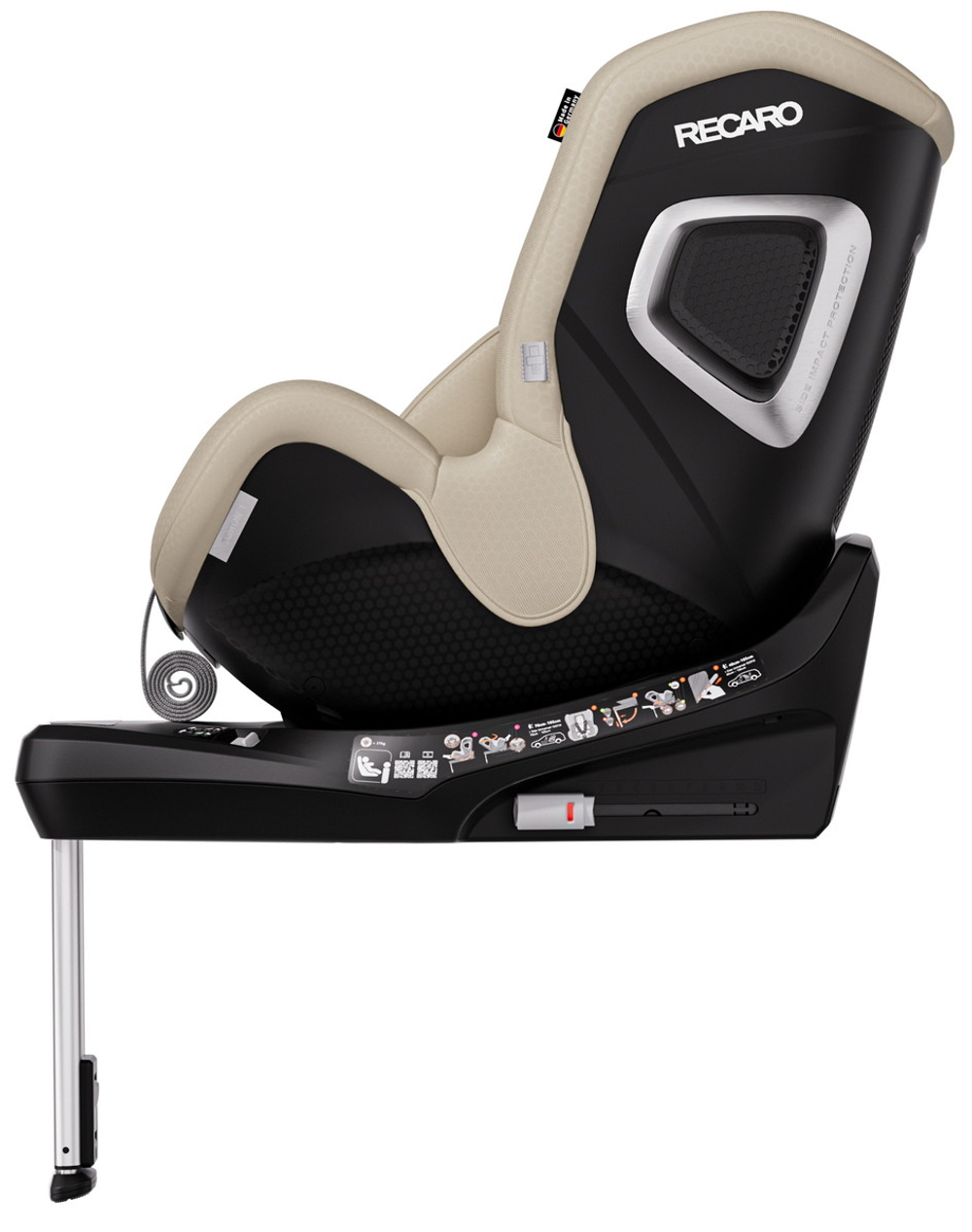 Автокресло Recaro Toron 1 (40-105 см, 0-21 кг) Elegant Beige