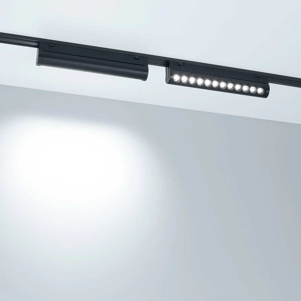 Светильник MAG-VIBE-LASER-TURN-L209-12W Day4000-MIX (BK, 24 deg, 48V, TUYA Zigbee) (Arlight, IP20 Металл, 5 лет) 044177