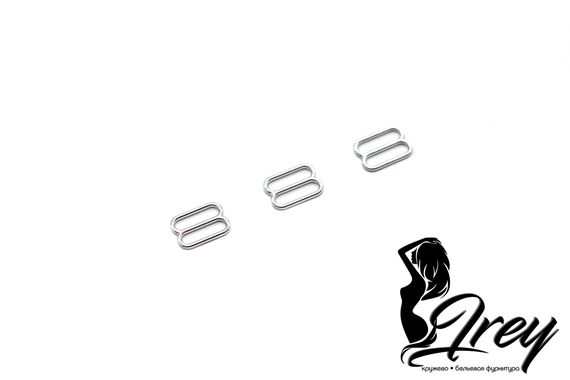 Рамка-регулятор 10 мм, металл, серебро, Китай