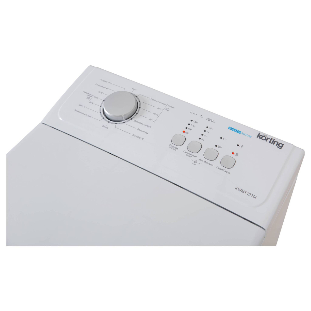 Стиральная машина с вертикальной загрузкой Korting KWMT 1270 I