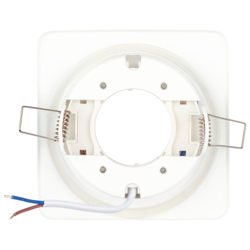 KL71 WH /1 (к) Светильник ЭРА под лампу Gx53 квадр.,220V, 13W,белый | Встраиваемые светильники Для ламп GX53