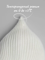 Чепчик детский вязаный на завязках