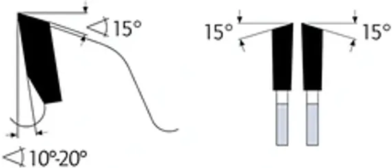 Диск пильный для ручных пил + Lamello Karnasch 100×2,6/1,6×12 мм, Z=30 WZ, арт. 11.1400.100.010