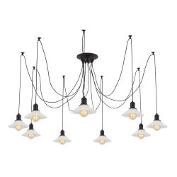 Citilux Эдисон CL451092 Люстра паук Венге