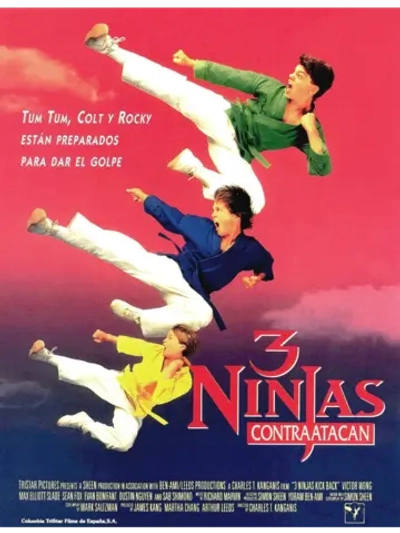 Три ниндзя наносят ответный удар (1994) (DVD-R)