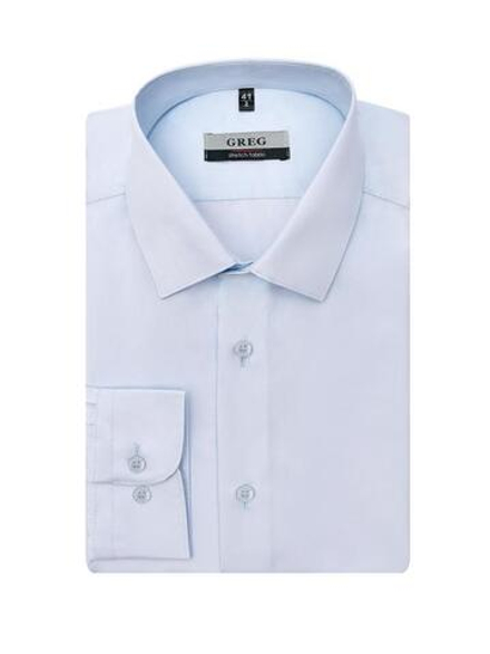Сорочка GREG (Германия) 213/235/0052/SZR STRETCH "Однотон с рельефами"