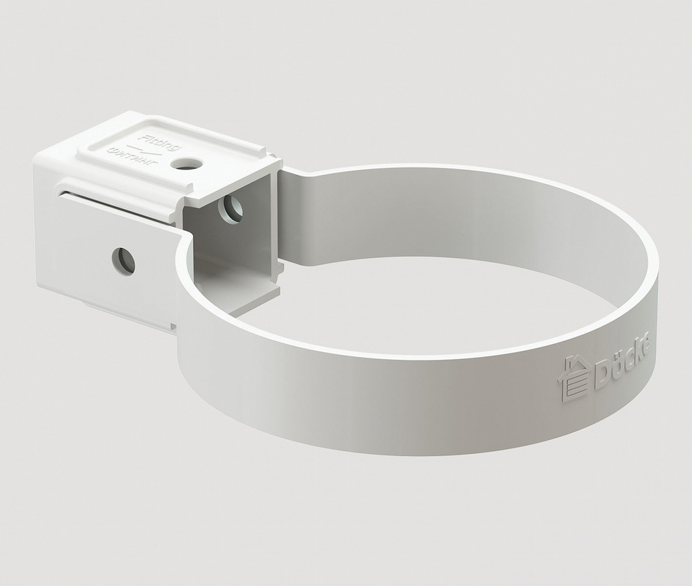 Döcke STANDARD Хомут универсальный 80 мм (Белый)