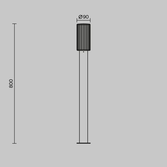 Ландшафтный светильник Outdoor O502FL-01B1
