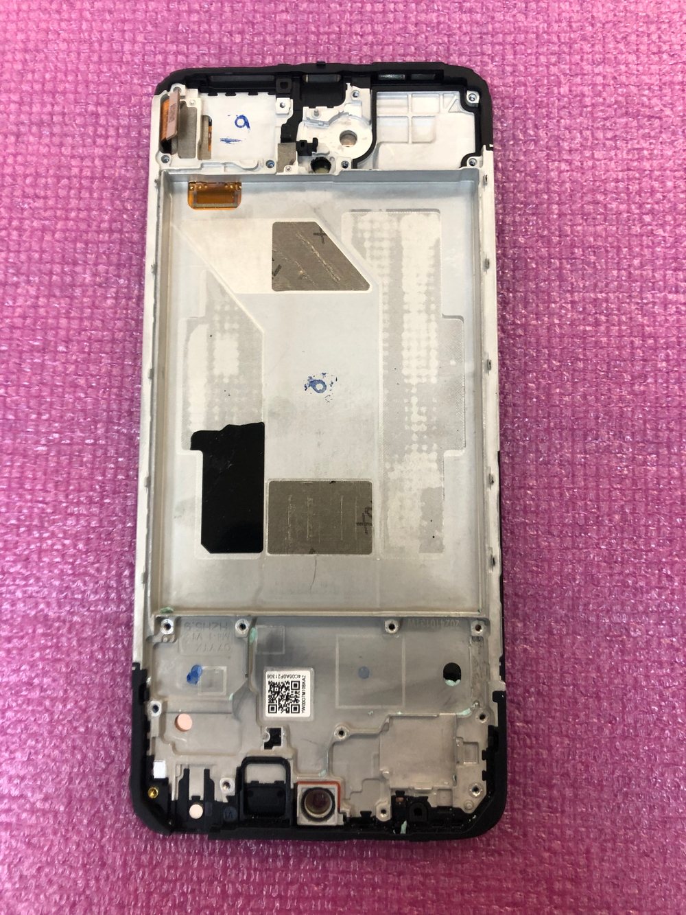 Дисплей для Xiaomi Redmi Not 14 в сборе с рамкой дисплея Оригинал