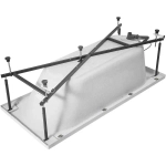 Акриловая ванна Aquanet Lotos 180x80 (с каркасом)