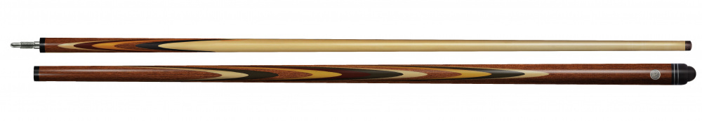 16-4-Р Кий "Классика 16-запилов" 2 РС, Попугай, ятоба/амарант/черн.граб/желт.граб(РС)