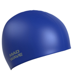 Шапочка для плавания силиконовая Mad Wave Intensive Silicone Solid