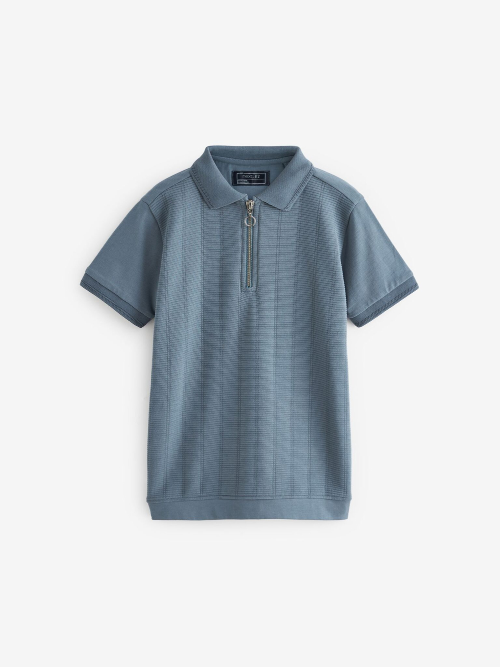 Поло с молнией для мальчика Next 796-554, Синий