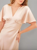 Платье комбинация шелковое с крылышками