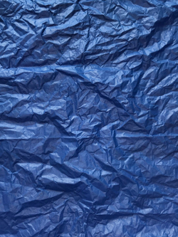 Бумага тишью 50 х 66 см (10 листов),  синяя