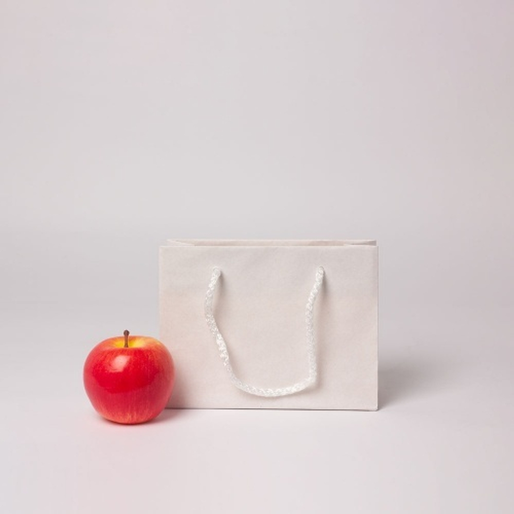 Пакет 20х15х8, белый, плотный крафт