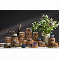 Свеча ароматическая cypress, jasmine & patchouli из коллекции edge, синий, 30 ч
