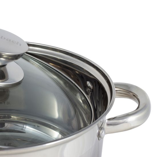 Кастрюля 3,4 л. из нержавеющей стали Ofenbach NB 100513