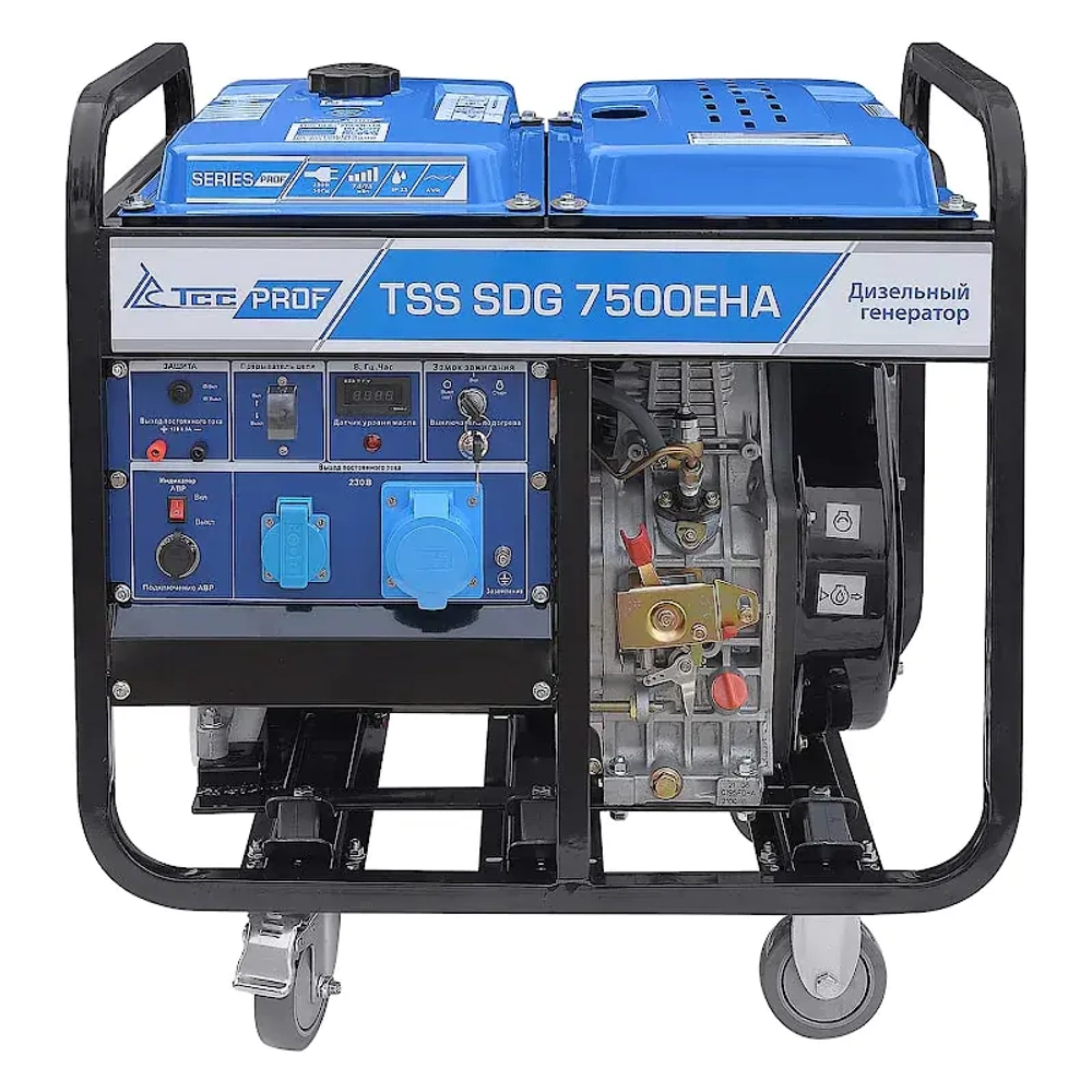ТСС SDG 7500EHA дизельный генератор с блоком АВР ТСС С 9000D/230 100026/190033
