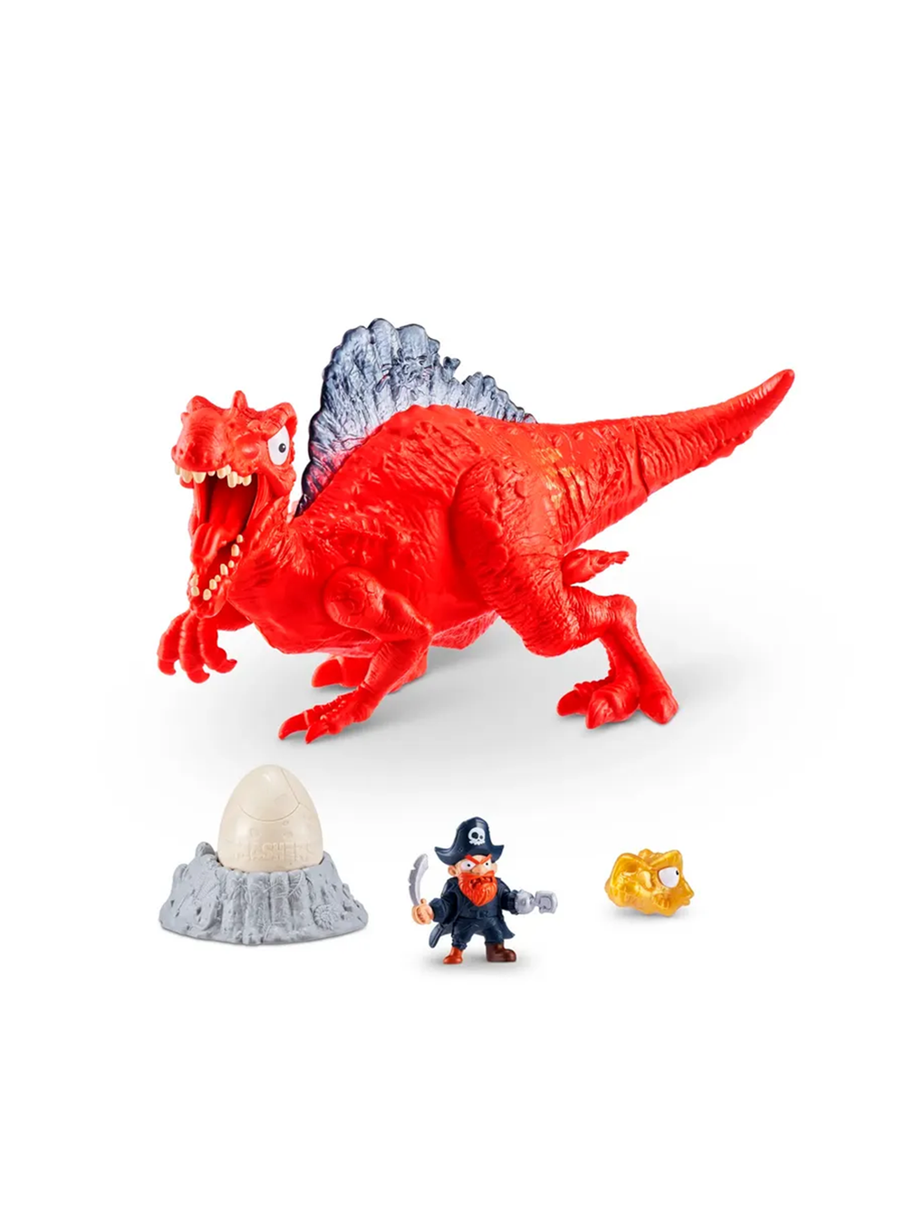 ZURU Smashers 7487 Остров динозавров — большое яйцо, сборка динозавра, сюрпризы