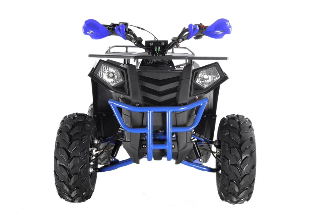 Квадроцикл Wels Thunder EVO 125 куб/см 10 л.с колеса 8" цвет Черно/синий