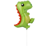 Шар Фольгированный Динозавр милый (Зеленый)