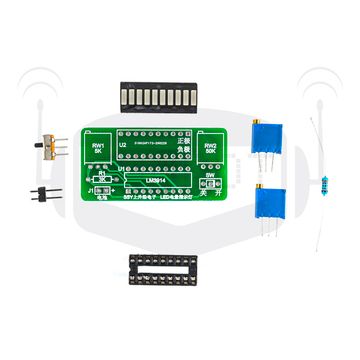 Индикатор заряда батареи 2.4-20v LM3914