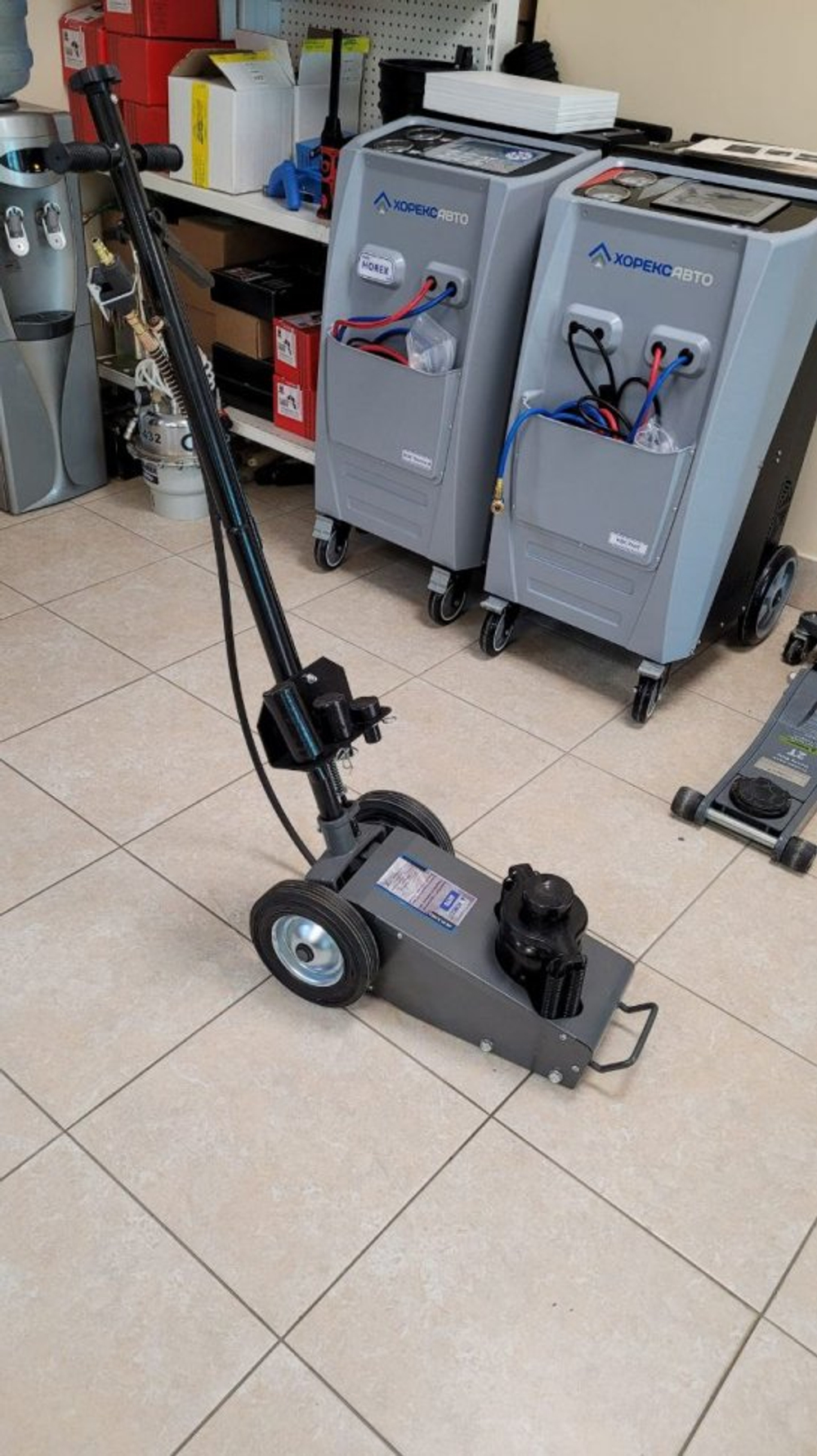 HZ 01.3.122J Домкрат пневмо гидравлический г/п 22 т, модель T22022 horex