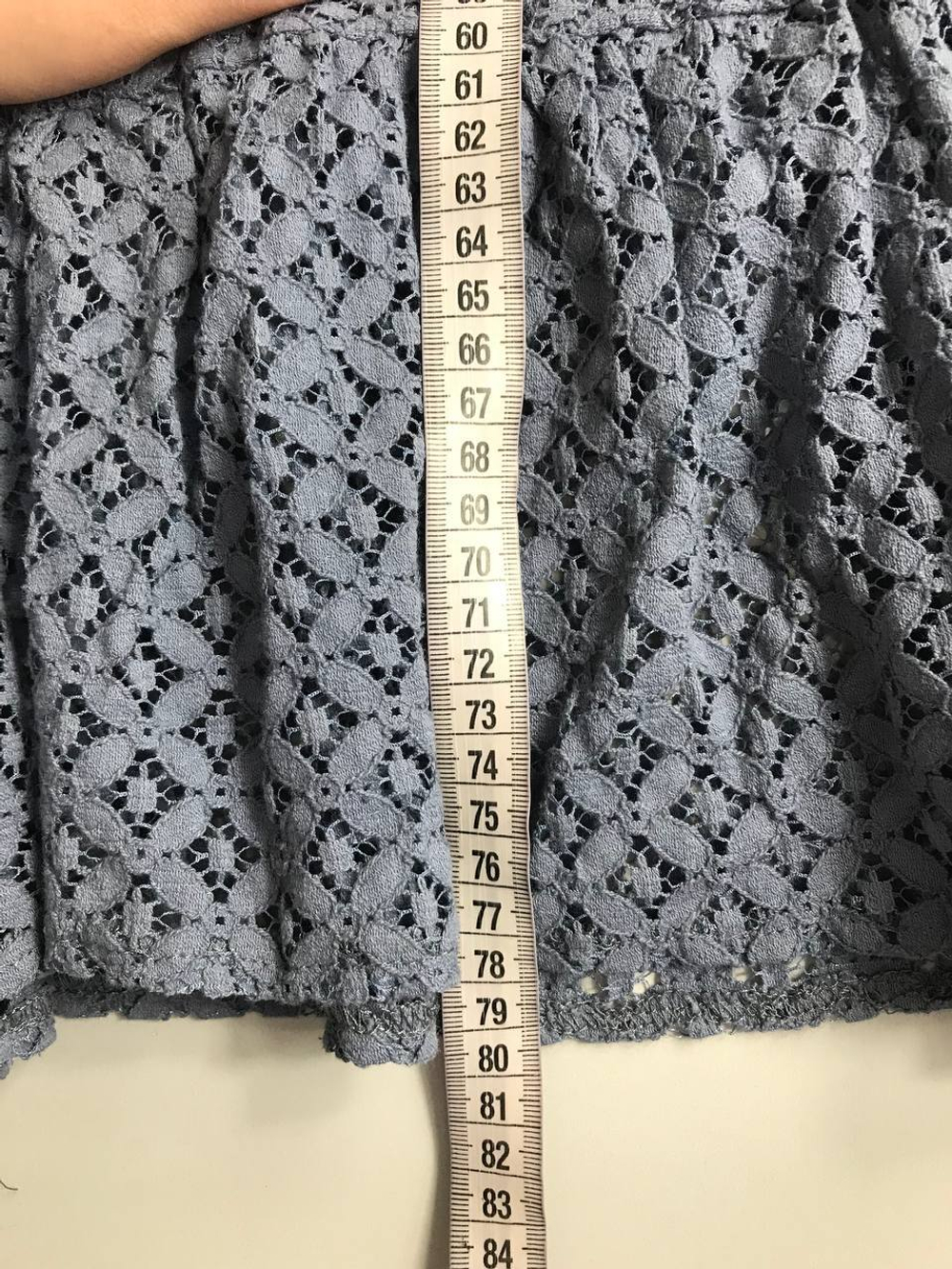 Блузка прозрачная, визуально на 60 размер