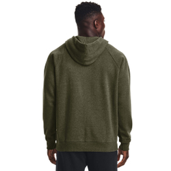 Мужская кофта теннисная Under Armour Rival Big Logo Hoody Men - Olive